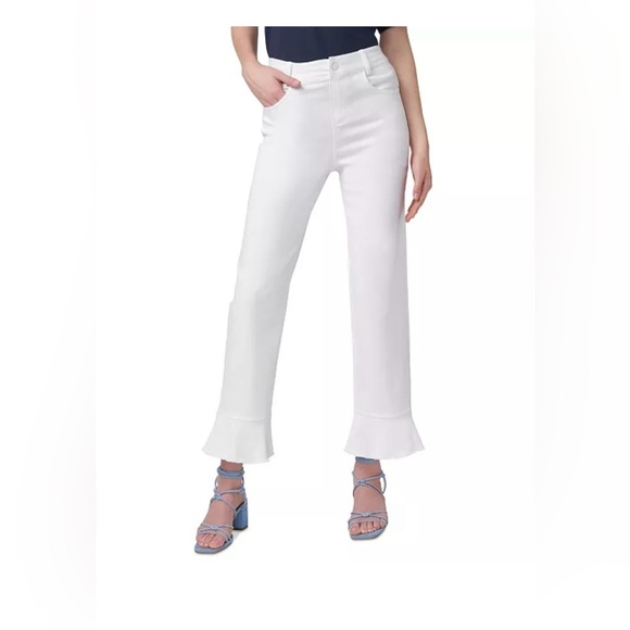 NWT Hue
Women's Ruffled-Hem Denim Skimmer Leggings Medium - Picture 1 of 8